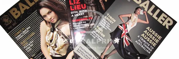 Well Designed Full Color Custom Magazine Printing