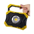 IP65 Waterproof 10W 1000 Lm Handheld Magnetic AC DC Rechargeable Inspection Work Light