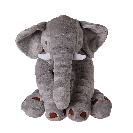 plush elephant with big ears