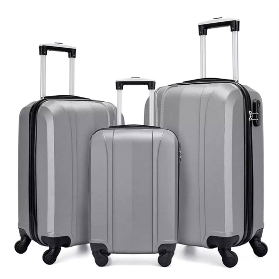 Luggage Set Of 3 Hardside Carry On Suitcase Sets With Spinner Wheels ...