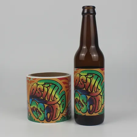  Waterproof beer bottle label, glass bottle beer sticker, beer can bottle adhesive label beer label sticker