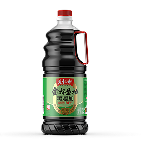 1.9L third-level golden label light soy sauce（no addition）