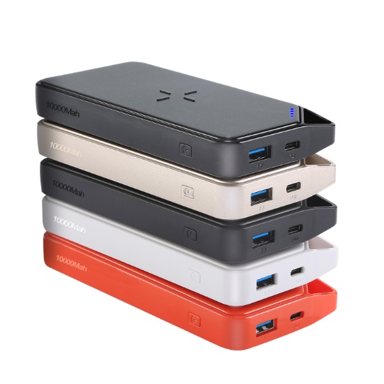 10000mAh Wireless Charging Power Bank with PD Electronics HKTDC