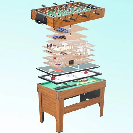 Play4fun 12 In 1 Multi Game Table Multicolor