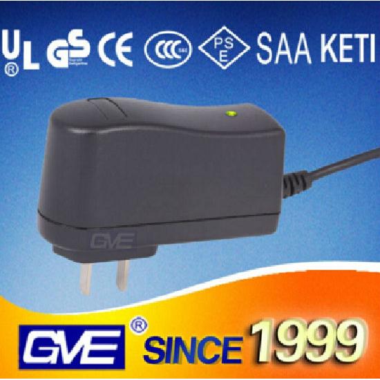 12W AC/DC Wall Mount Adapter Series(GVE brand) Mobile Phones, Tablets