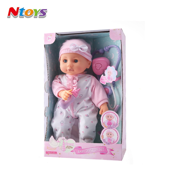 16 Inches Belinda Doll Doctor Toys Set Coughing Crying Baby Doll ...