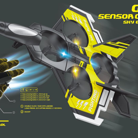 Glove sale sensor drone