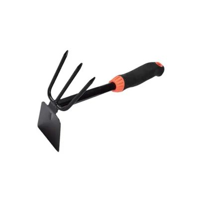 2-in-1 Gardening Tools (Digging Hoe & Rake)