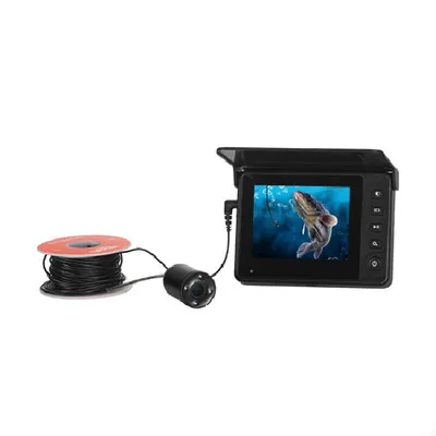 3.5-inch LCD Video Fish Finder, Fishing Camera, Underwater Camera, 15/25m Cable, 40kgs Strength