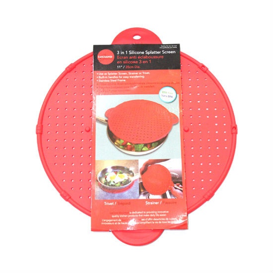 3in1 Silicone Splatter Screen Home Products, Lights & Constructions