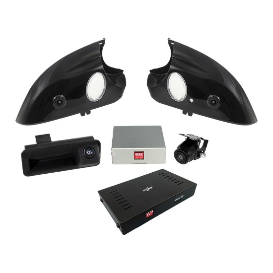 360 Degree Bird View System with 4 HD Cameras for Specific Car Model