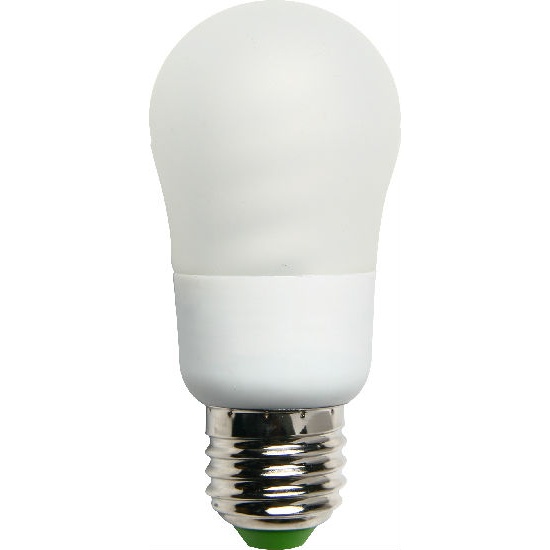 7w Spiral Dimmable Globe Cfl Lamp With 330lm Output And 12000 Hour 