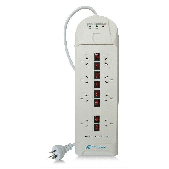 8way Australia Power Board with Individual Switch Parts, Components