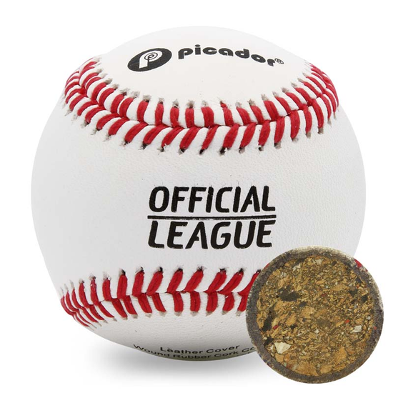 9inch Official Size and Weight PVC Cowhide Leather Baseball Softball