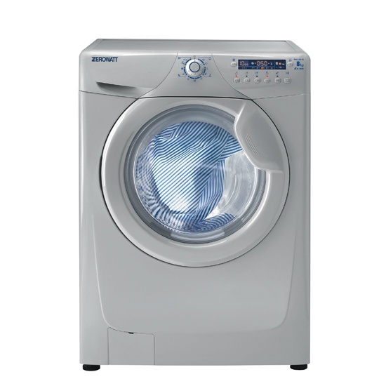 A Front Load Washing Machine With Large Capacity Of 8kg,large porthole ...