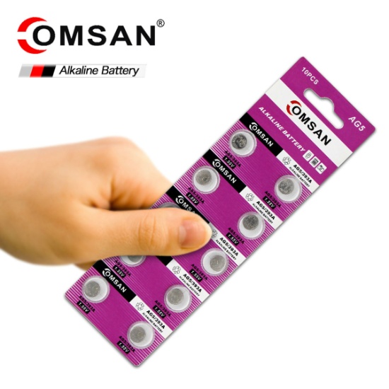 AG5/SR754/393/LR754/193 Alkaline Button Cell | Batteries | Consumer ...