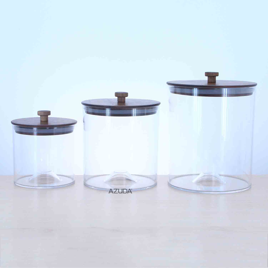 Acrylic Canister Set Home Storage & Organization Homeware