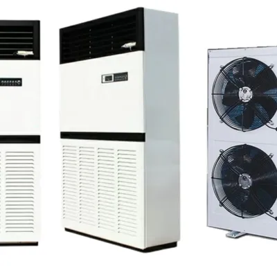 Air-cooled & evaporation-cooled air conditioner