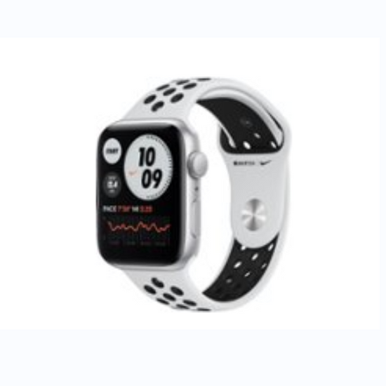 Apple Watch Nike SE 44mm (MKTD3, Silver Aluminium Pure Platinum