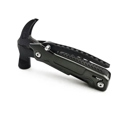 BAILIDE EDC Black Handle Outdoor Multi Function Tool Stainless Steel Claw Hammer