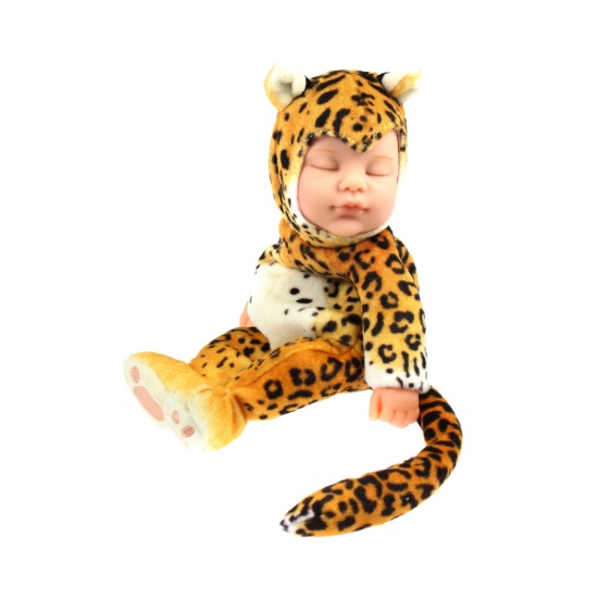 snow leopard doll