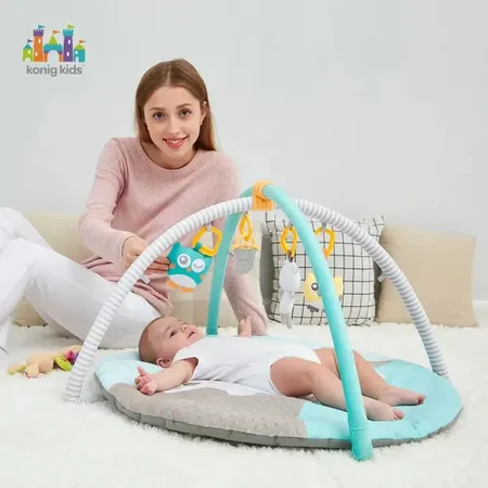 Baby Play Mat With Fence - konig-kids