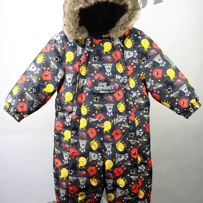 Baby Printed Snowsuit