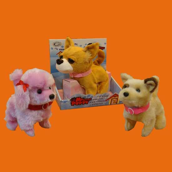 battery operated puppy toys