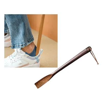 Beech Wood Shoe Horn w/ Long Handle