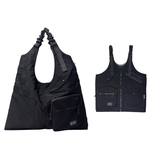 新品タグ付き✨️ SHAREEF BODY BAG VEST BLOUSON Bethel Multi-functional Vest Bag L (Vest / Shoulder Bag