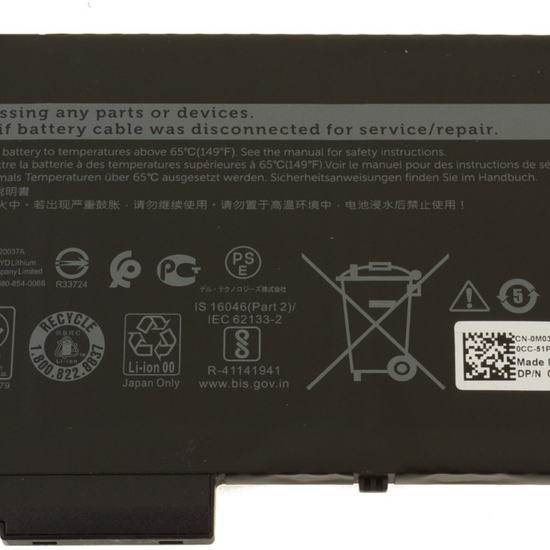 Vmaxxfanee RJ40G 63Wh Battery Replacement For Dell Latitude 14 5420 Latitude 15 5520