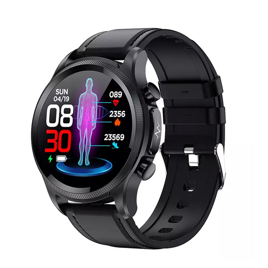 BlueNEXT 2022 New E400 Smartwatch ECG+PPG Noninvasive Blood glucose Body Temperature Blood