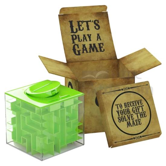 Brain Teaser Money Maze Cube box Gifts, Toys & Sports Supplies
