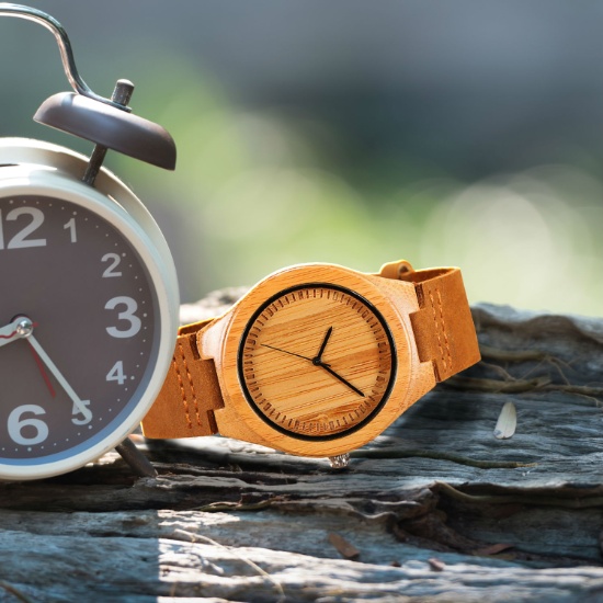 CUCOL Men s Bamboo Wooden Watch Jewellery Watch