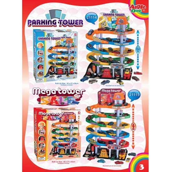 car parking toy set