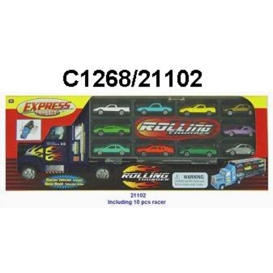 toy car storage carry case