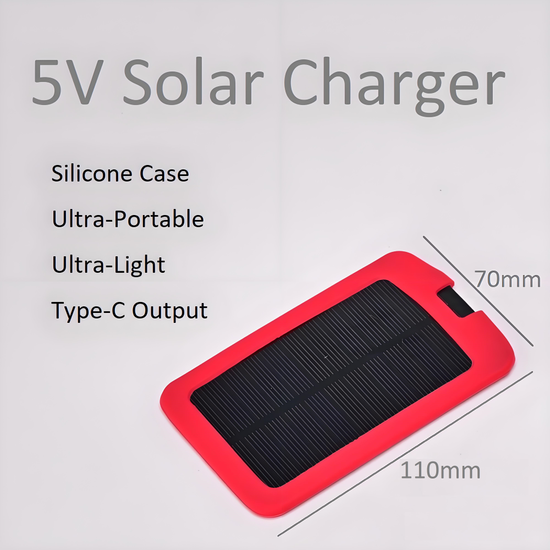 Card Size Solar Panel with Silicone Case | Consumer Electronics ...