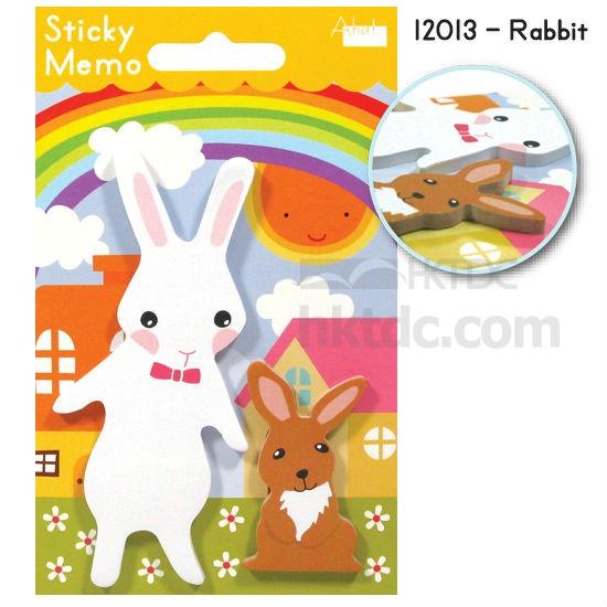 Cartoon Animal Paper Sticky Memo - Rabbit | Gifts, Toys & Sports Supplies