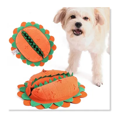 Multiple Choice Lunch Food Chew Squeaky Plush Dog Toy