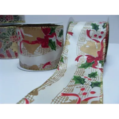 Christmas Ribbon with wire edge