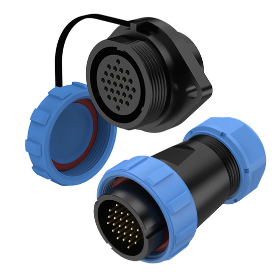 Circular Plastic Wire Connector | Parts, Components & Electrical ...