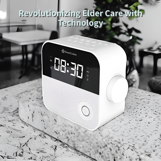 Clock Radio: Wi-Fi AM/FM White noise Voice reminder Mobile