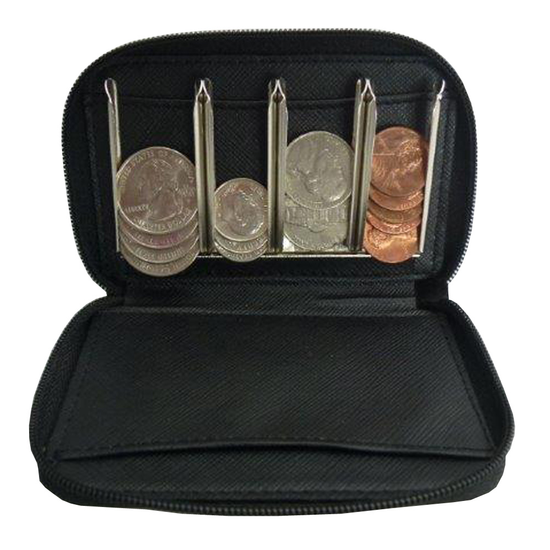 R&D.M.Co- COIN PURSE *完売品 R&D.M.Co- フラップコインパース col ブラック size W12.5cm