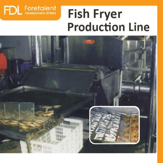 Continuous Industrial Fish Fryer Food & Beverage HKTDC Sourcing