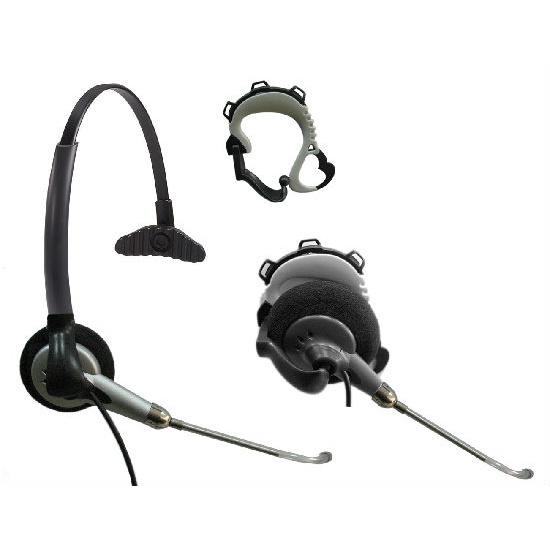 Convertible Headset with Voice Tube Computers & Peripherals