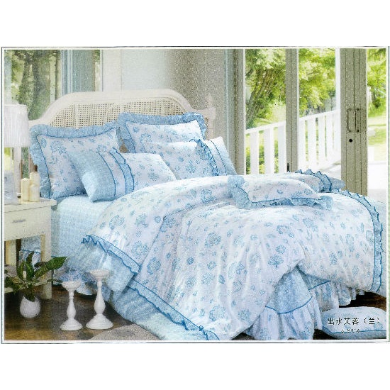 Cotton Printed Four Set of Korean Style (Bedding Suite) Home Products