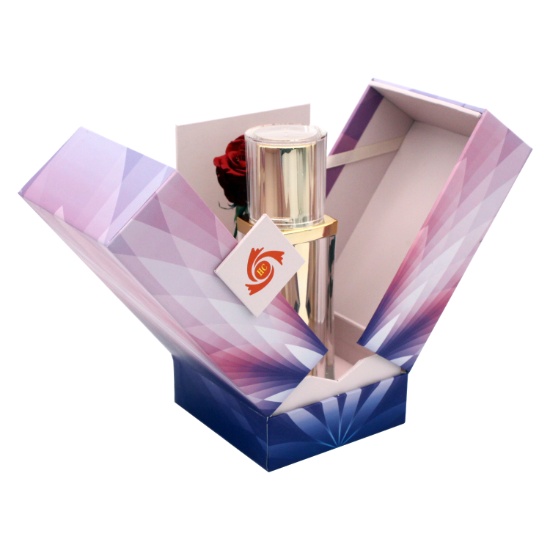 Custom High-End Double Door Design Cosmetic Box | Paper Packaging ...