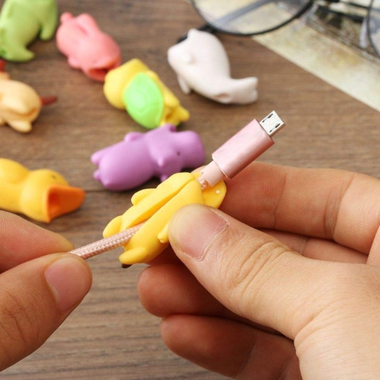 Cute Animal Cable Protectors (12pcs Set) Electronics HKTDC Sourcing