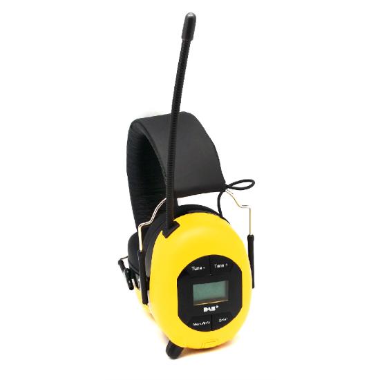 DAB+/FM Radio Headset with Auxin Jack Headphones & Earphones