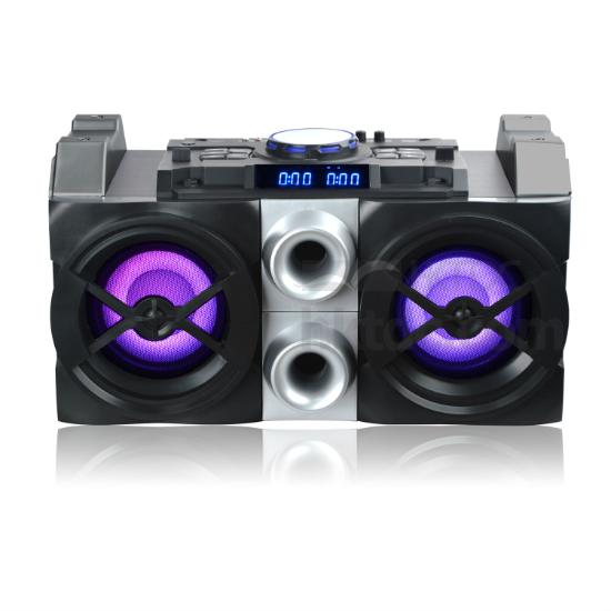 DJ Mixer Rocky Party System with Bluetooth, Rechargeable Battery DJ